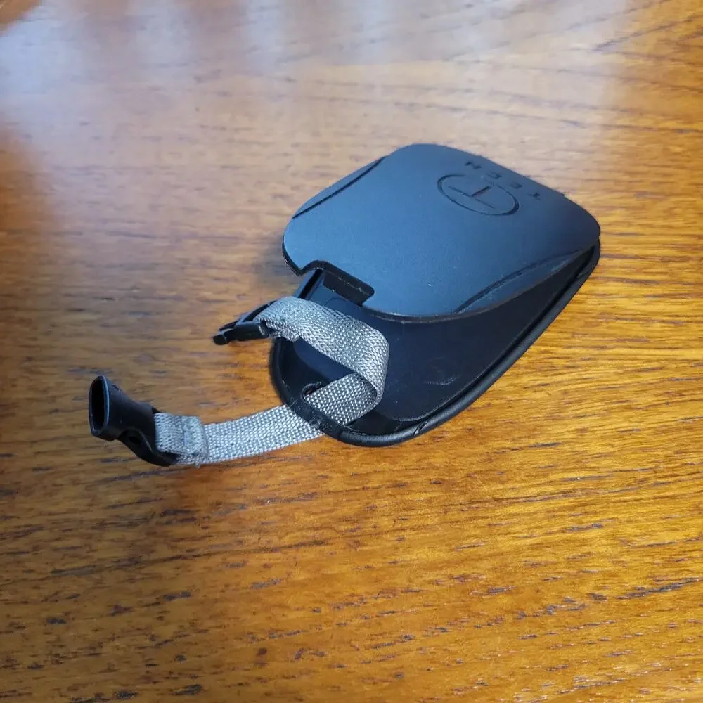 Tumi Tech Black Luggage Tag 3.5x2.25